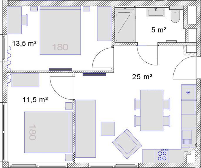 Comfort Apartment A102 Sea View Parking Free 미엥지즈드로예 외부 사진